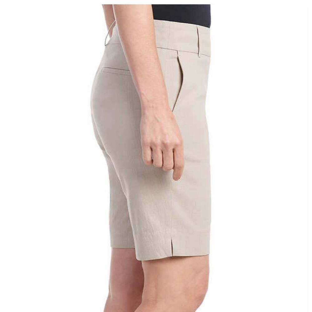 Hilary Radley Ladies' Bermuda sand classic mid rise 9" Shorts Size XL - Picture 2 of 5